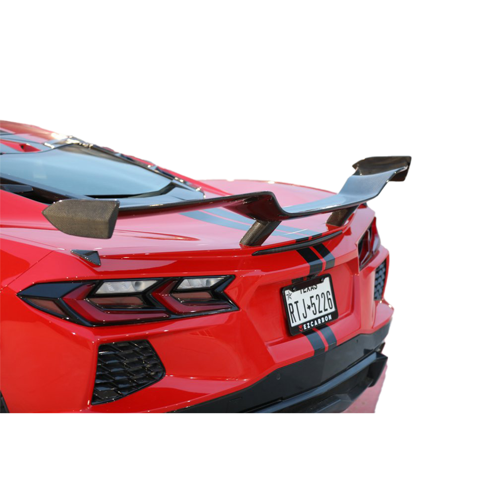 C8 Corvette 5VM Wet Carbon Z06 Style Spoiler 20202025 C8 Base, Z51