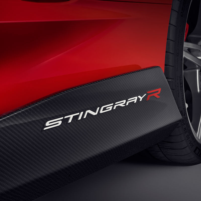 Corvette Genuine GM Stingray R Jake Hood Decal Package- Carbon Flash : C8 Stingray, Z51, Z06, E-Ray