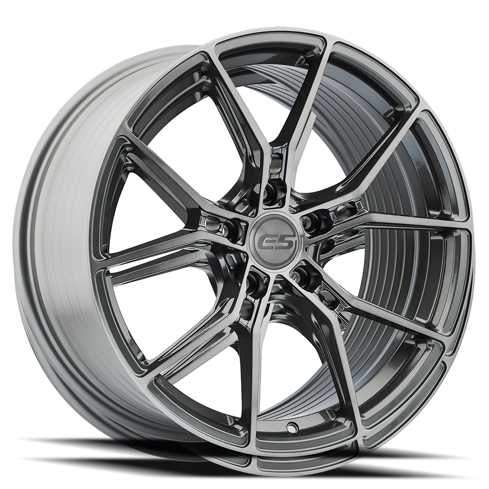 Corvette Wheels E5 Daytona : Titanium Brushed