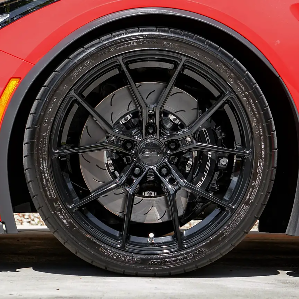 Corvette Wheels E5 Daytona : Gloss Black