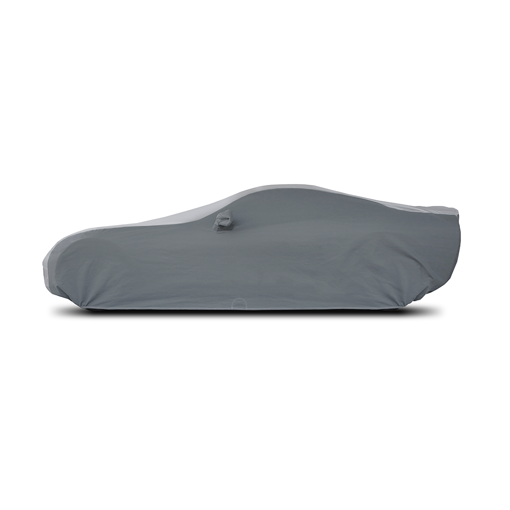 Corvette Hybrid 360 Protection Car Cover - Black/Grey - Indoor/Outdoor : 2005-2013 C6, Z06, ZR1, Grand Sport