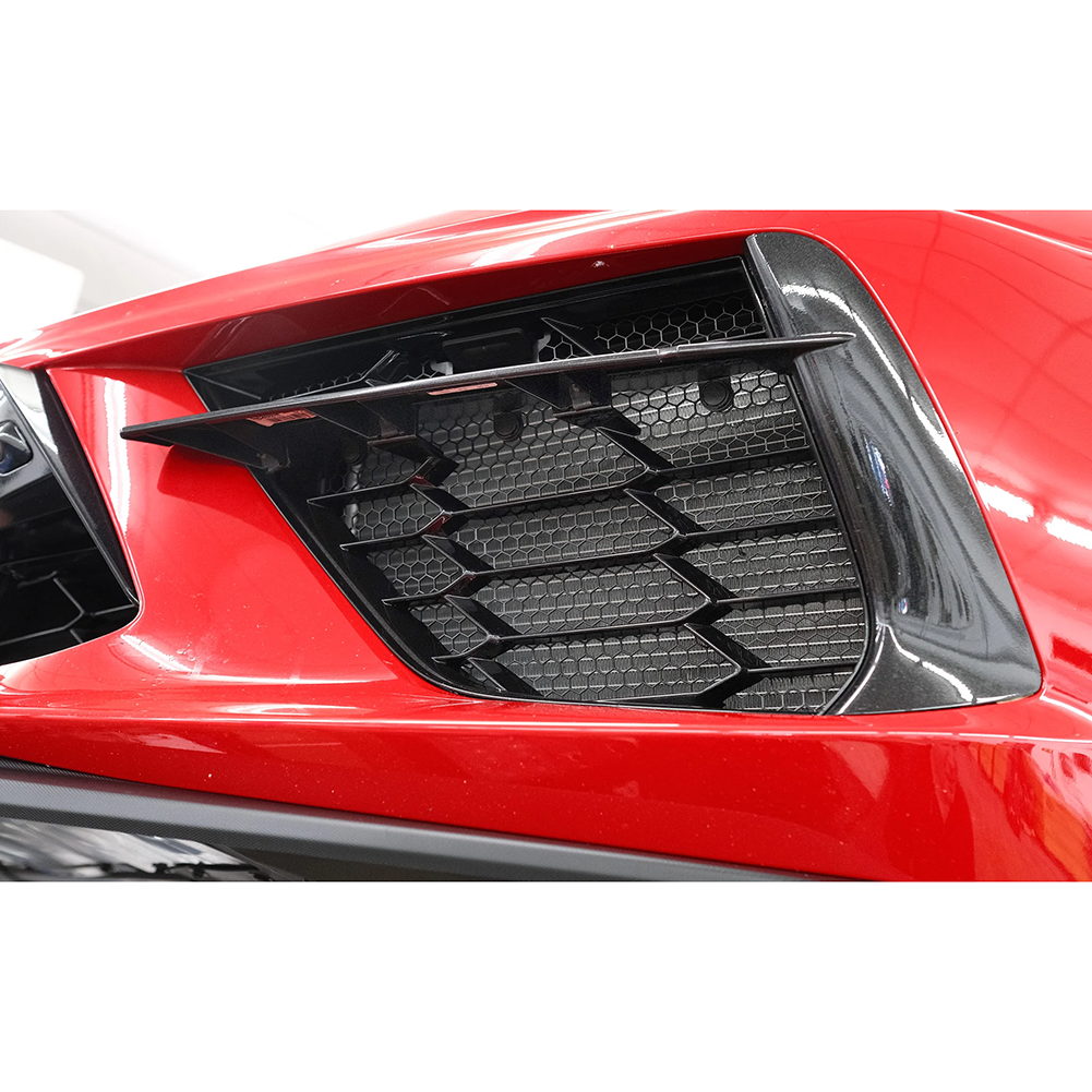 C8 Corvette Scrape Armour Radiator Protector Screens : Stingray, Z51