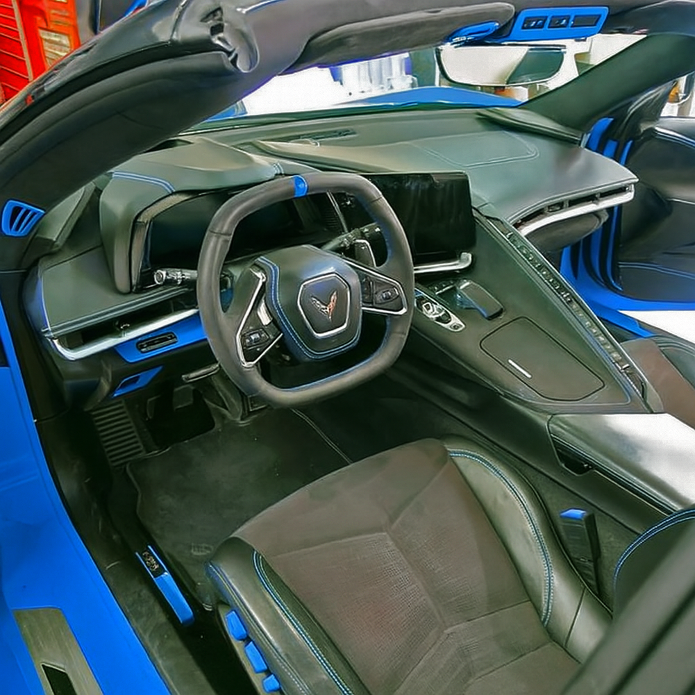 2021 Corvette C8 Rapid Blue - Top Gloss Detail 2021 Corvette C8 Rapid Blue - Top Gloss Detail