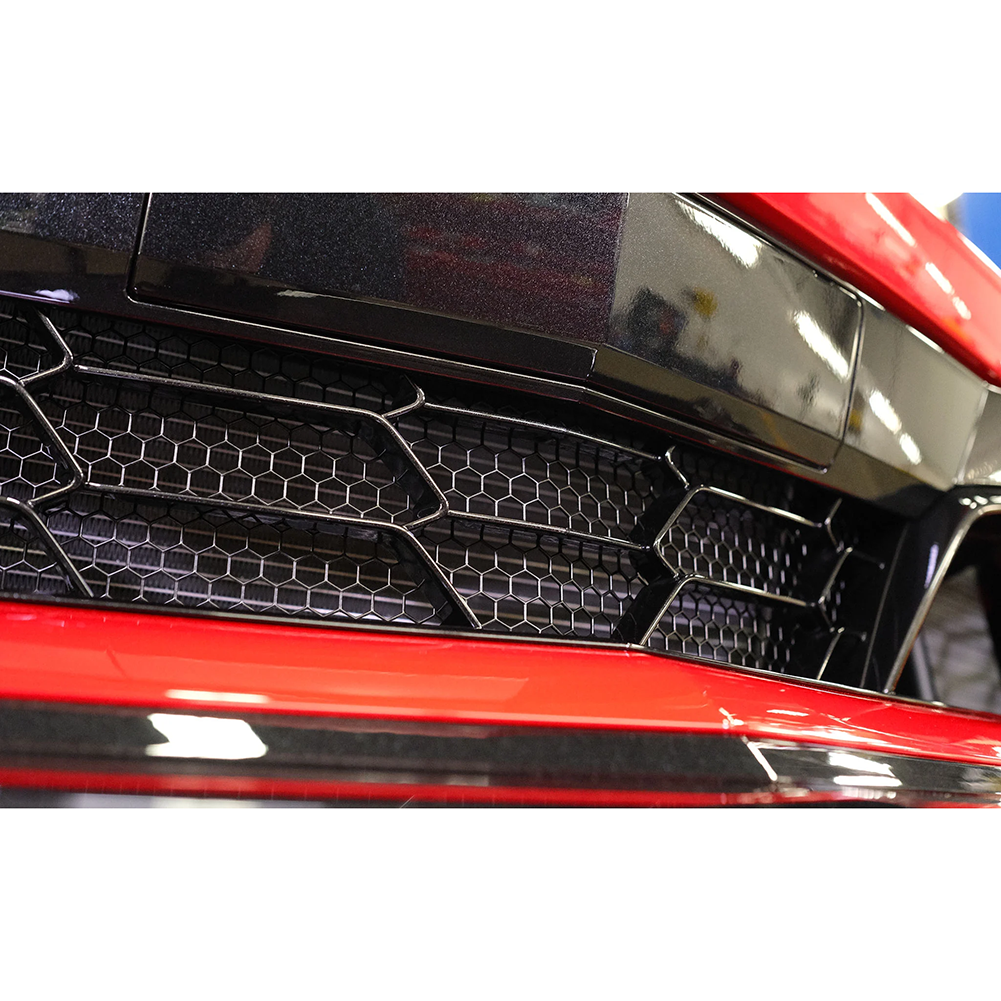 C8 Corvette Scrape Armour Radiator Protector Screens : Z06, E-Ray