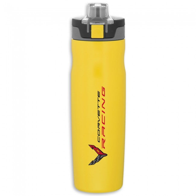 C8 Corvette Racing 20.9 OZ Thermal Bottle : Yellow