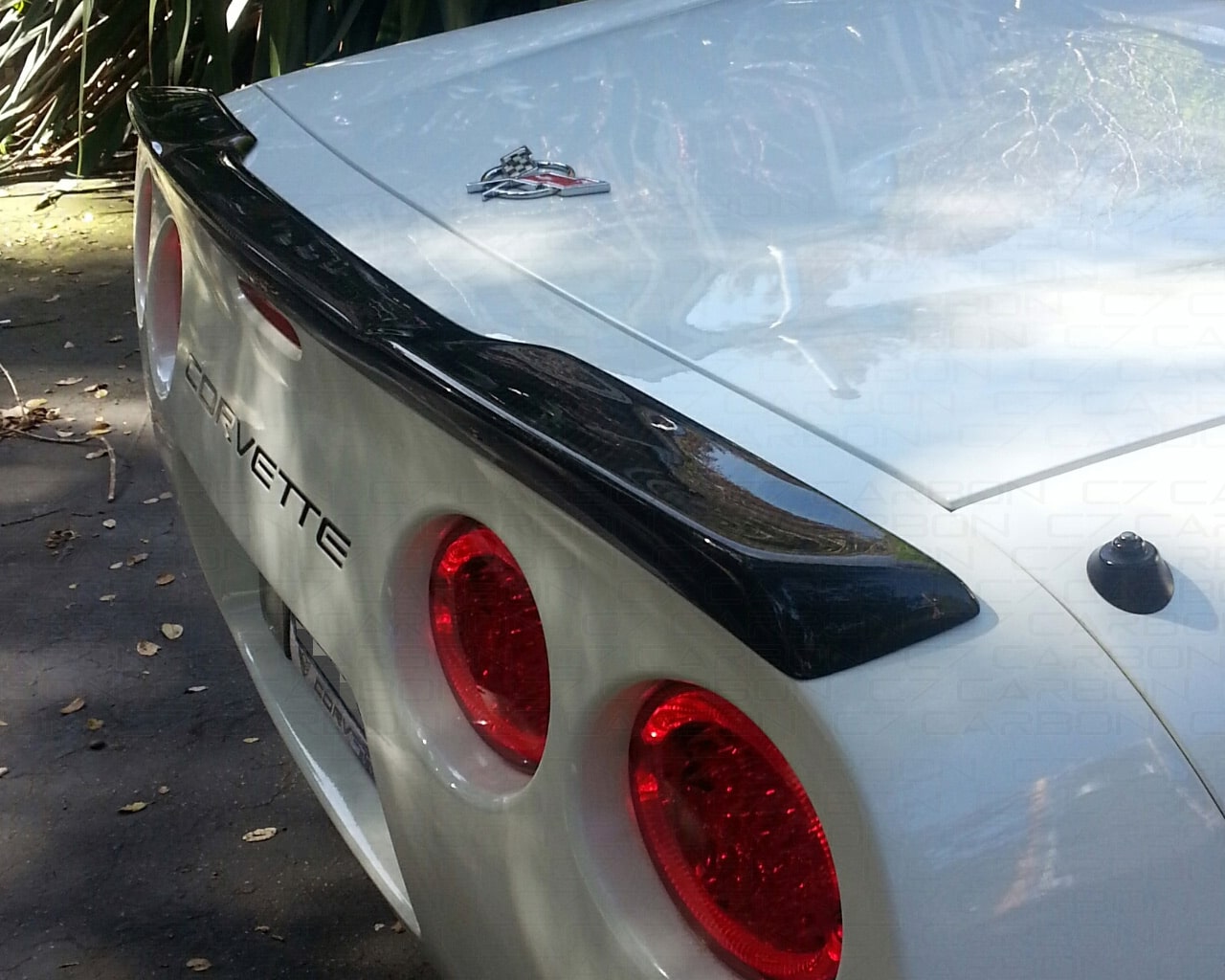 Corvette ZR1 Style Spoiler - Carbon Fiber : 1997-2004 C5, Z06