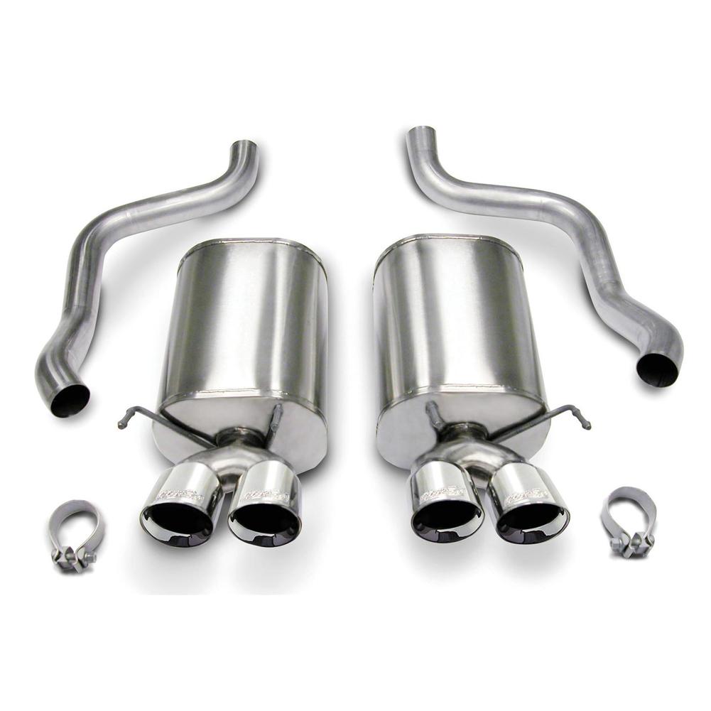 Corvette Exhaust System - Corsa Sport With 4.5