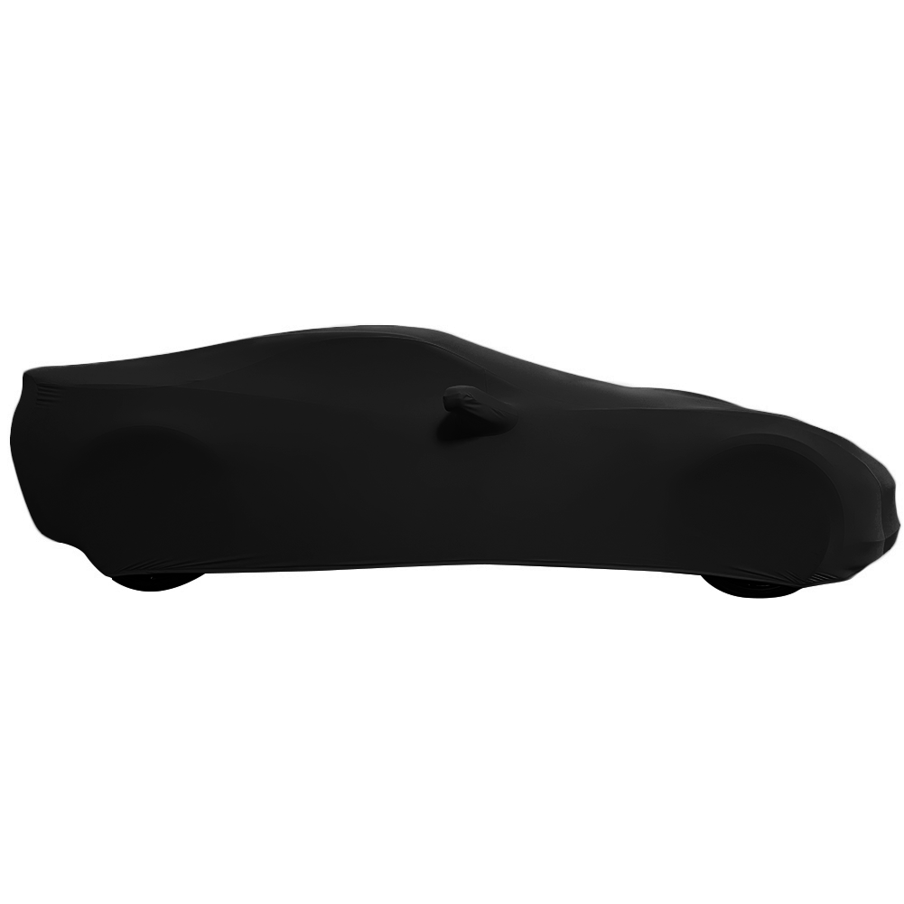 Corvette Ultraguard Stretch Satin Car Cover - Black - Indoor : C7 Stingray, Z51, Z06, Grand Sport, ZR1