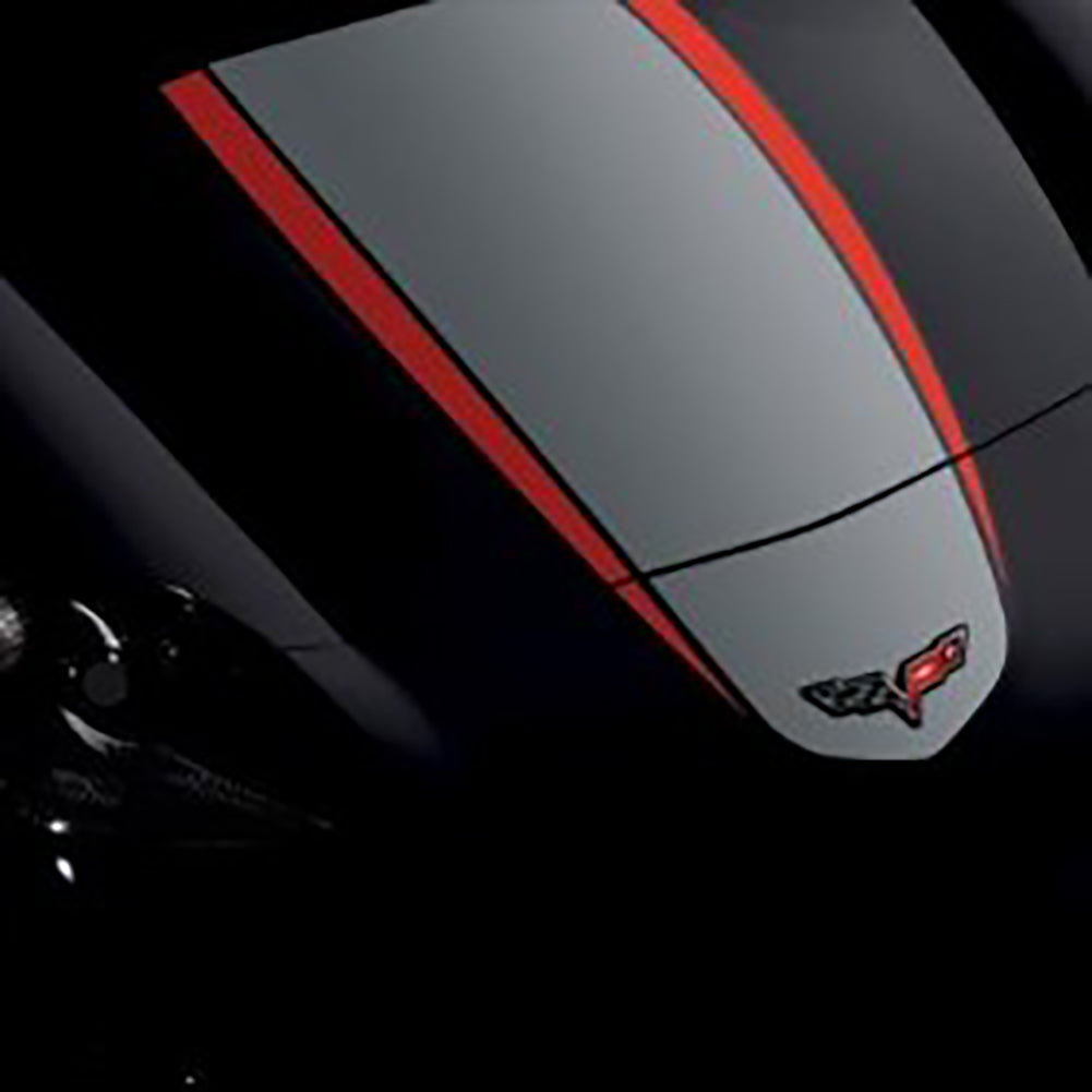 Corvette Hood Graphic Decal/Stripe Package Racing Stripes - GM : 2012-2014 C6