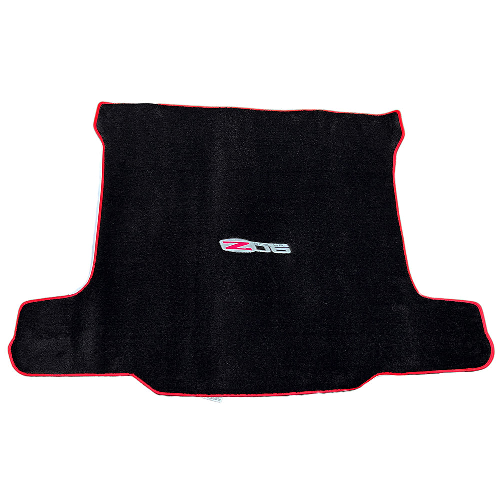 2006-2013 Z06 505HP Corvette Cargo Mat Ebony with Red Piping from Lloyds