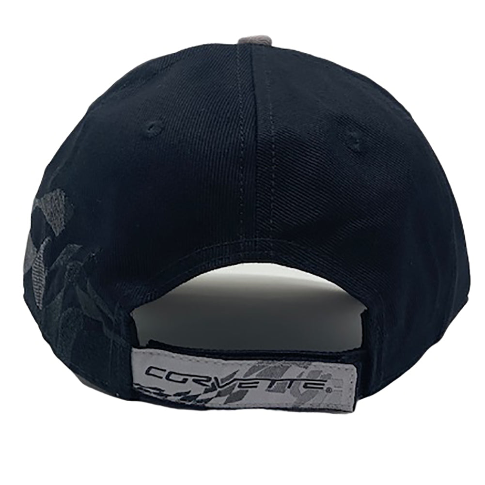 C6 Corvette - Embroidered Bad Vette Hat/Cap : Silver