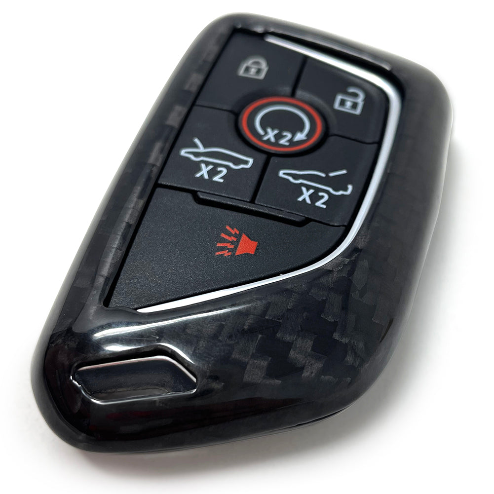 Protect Your C8's Fob In Style! Carbon Fiber Key Fob Cover For Corvette C8 Stingray/Z51/Z06 (2020-2024)