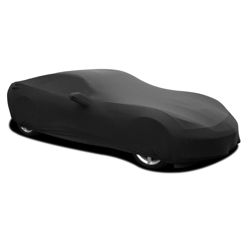 C7 Corvette Onyx Satin Indoor Car Cover : Black