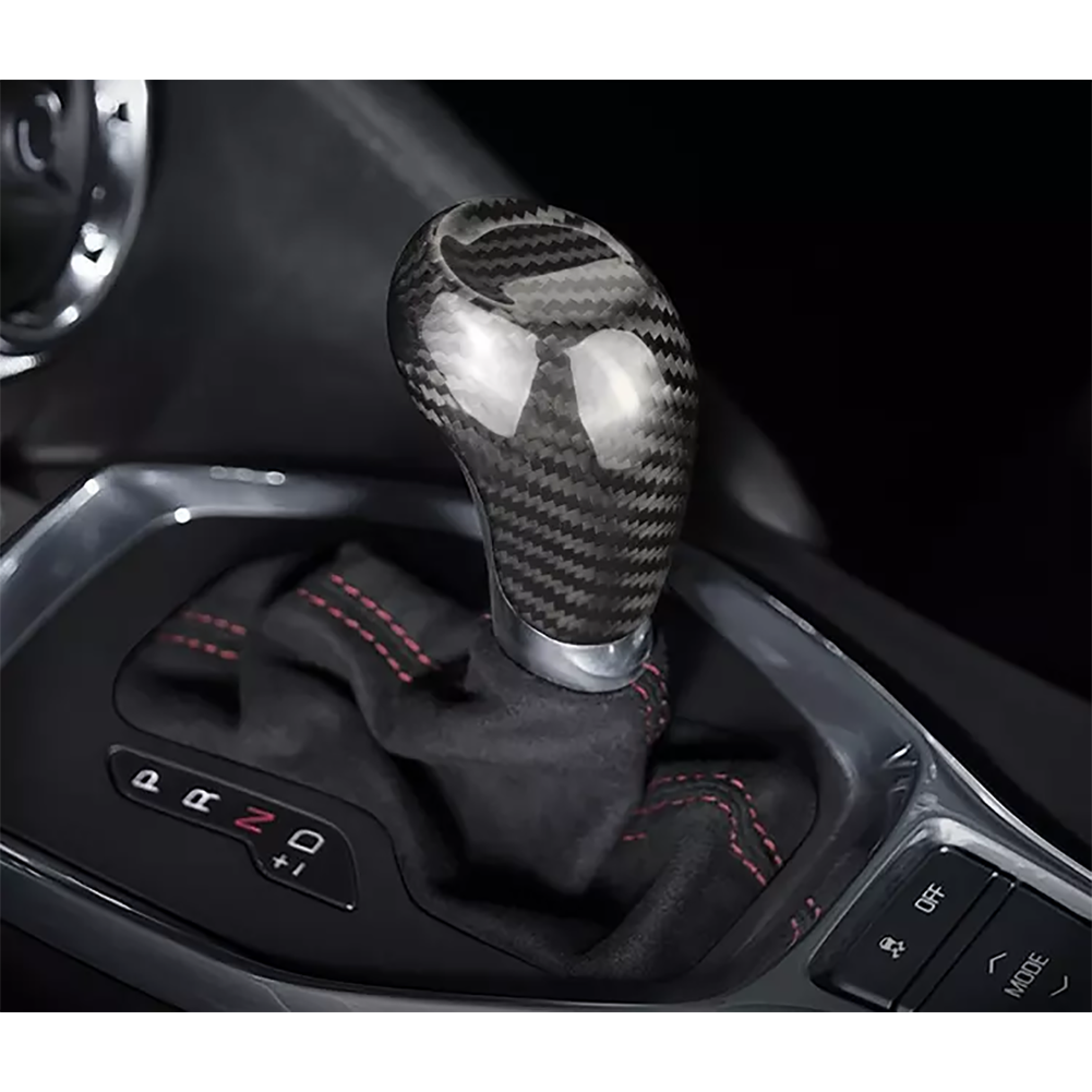 carbon fiber gear Corvette Real Carbon Fiber Shift Knob Cover