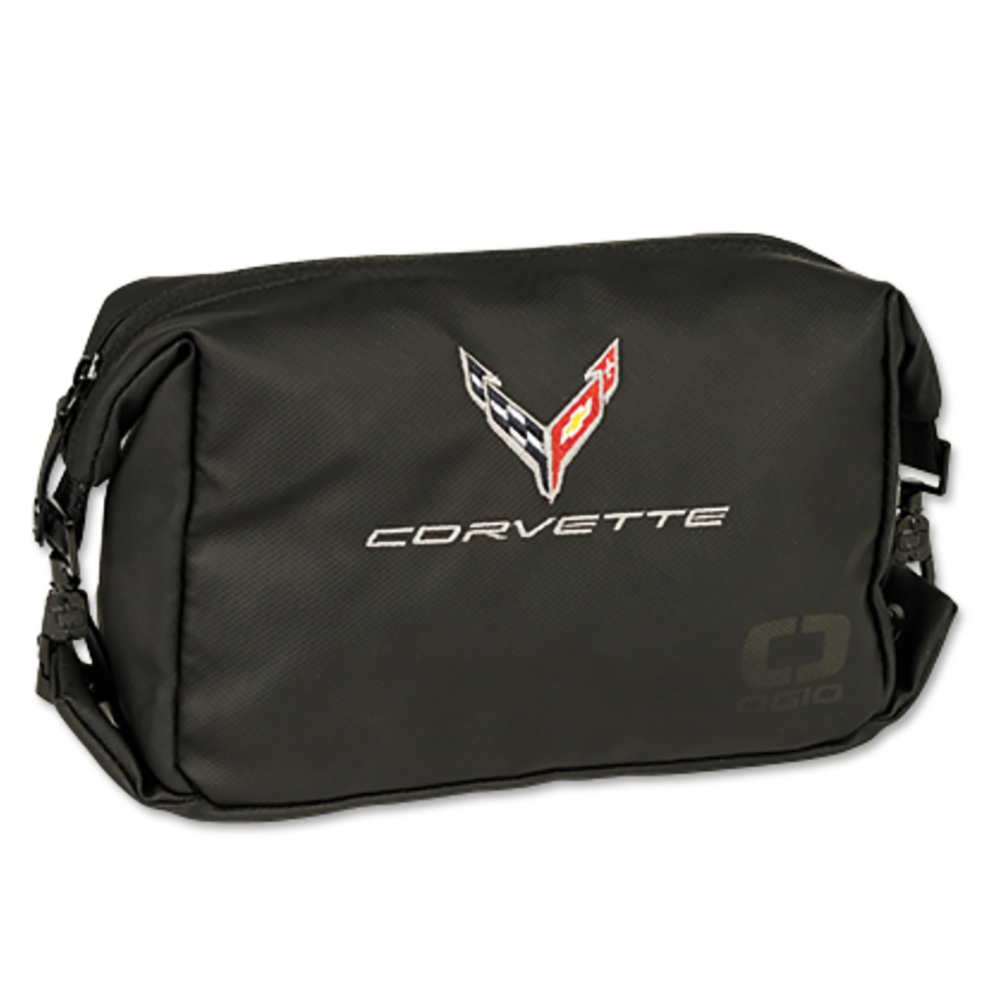C8 Corvette Commuter Utility Pouch - Cargo Organizer Storage Bag : Black