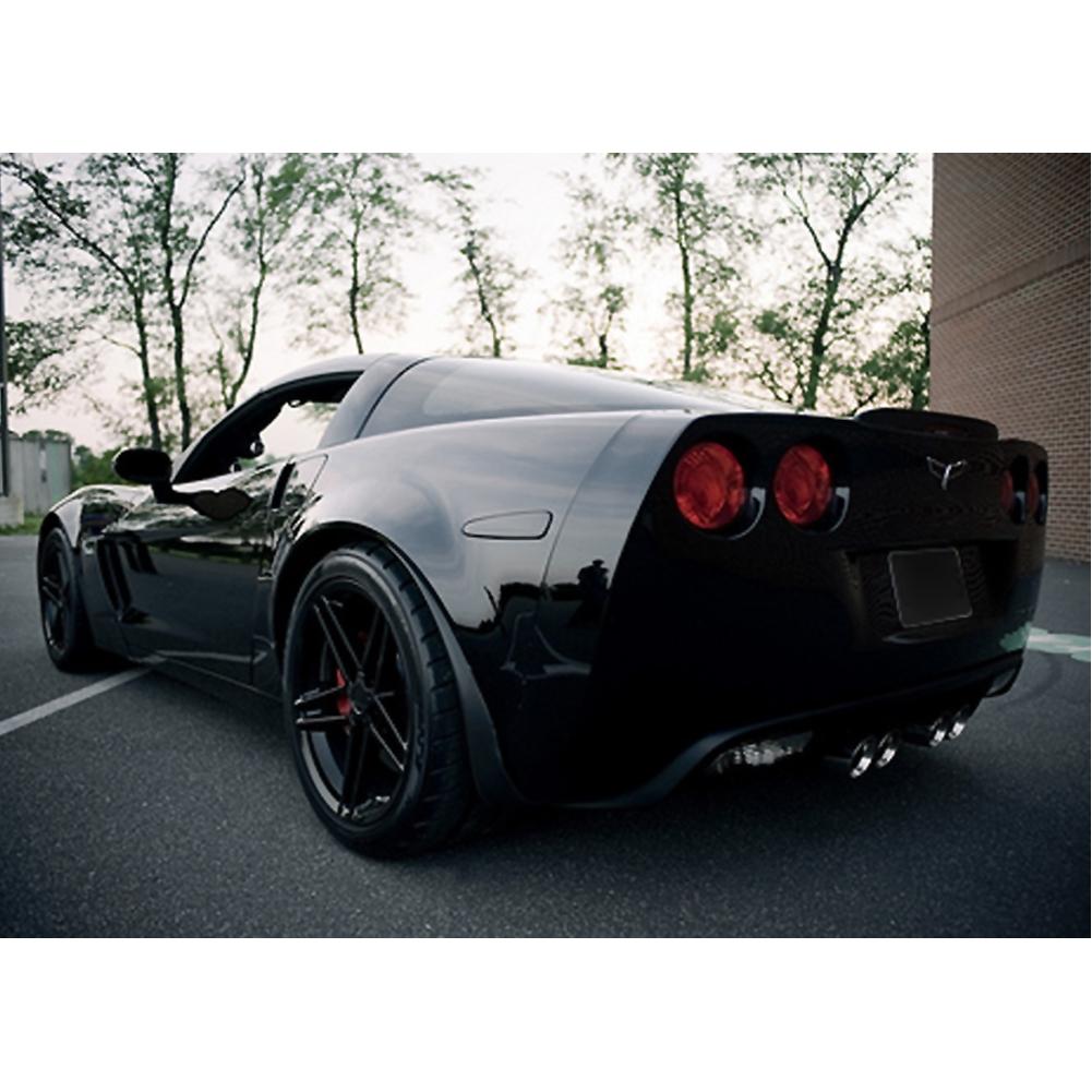 C6Z06 Style Corvette Wheels (Set): Gloss Black