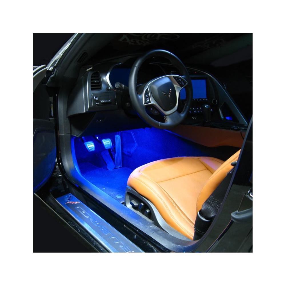 C7 Corvette - Footwell LED Lighting Kit : Stingray, Z51, Z06, Grand Sport, ZR1