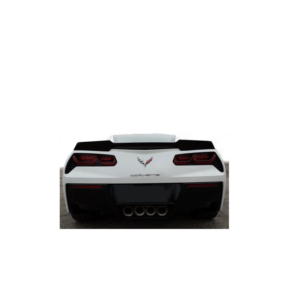 C7 Corvette Rear Spoiler - Wickerbill Inspired - Painted : Stingray