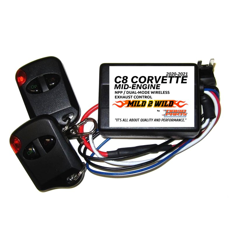 Corvette Mild2Wild Exhaust Control : C8 Stingray, Z51