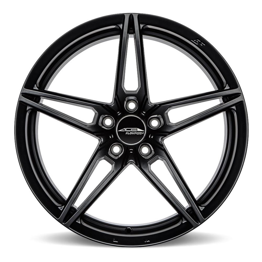 Corvette ACE Flow Form AFF01 Wheels - Matte Black : C7 Z06
