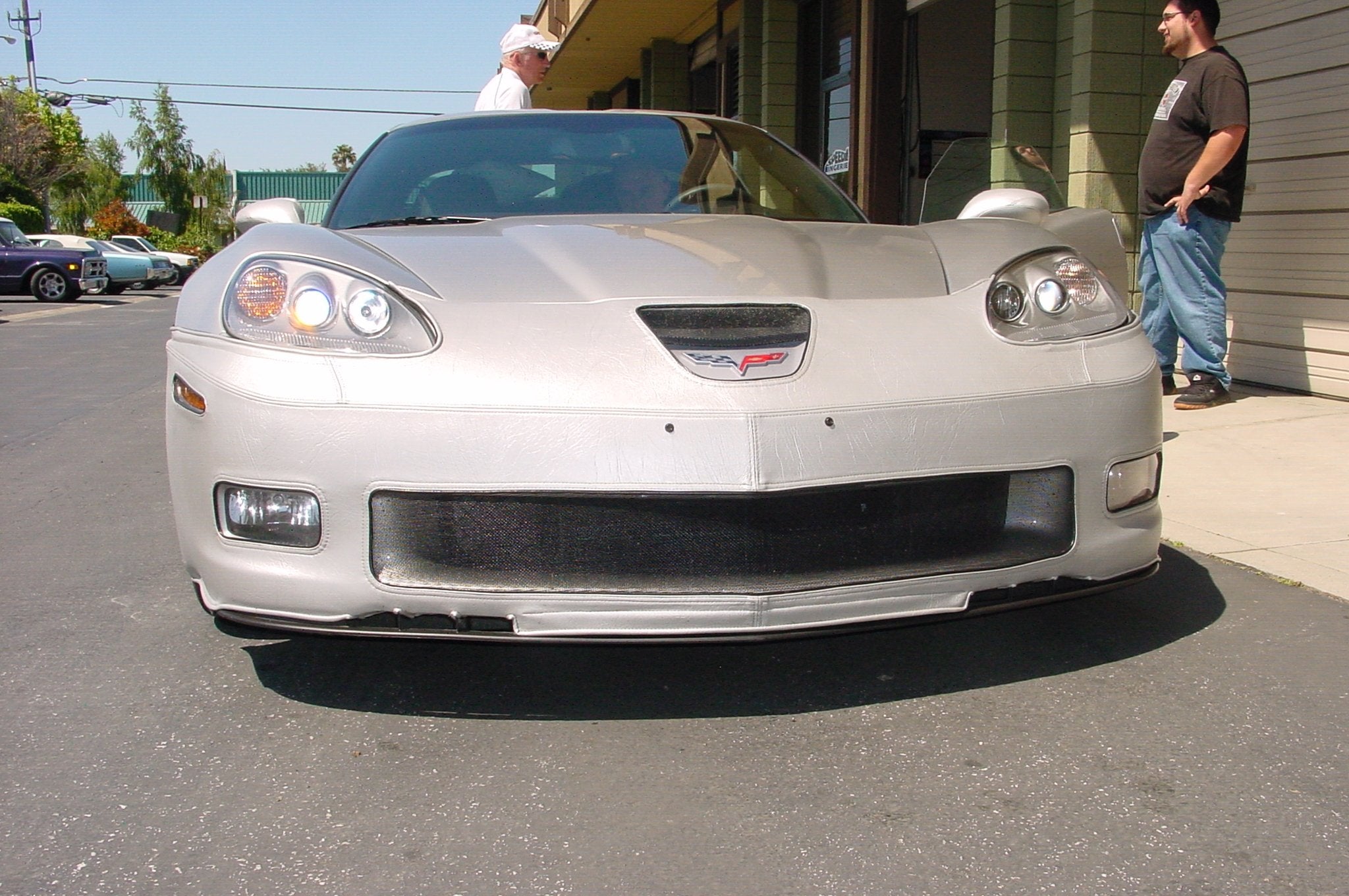 Corvette Bra Color Matched NO License Plate Pocket - SpeedLingerie : 2006-2013 C6 Z06