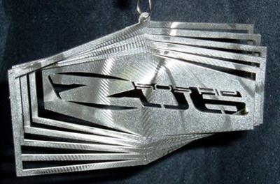 Corvette C6 Z06 Logo Wind Spinner 12" : 2006-2013