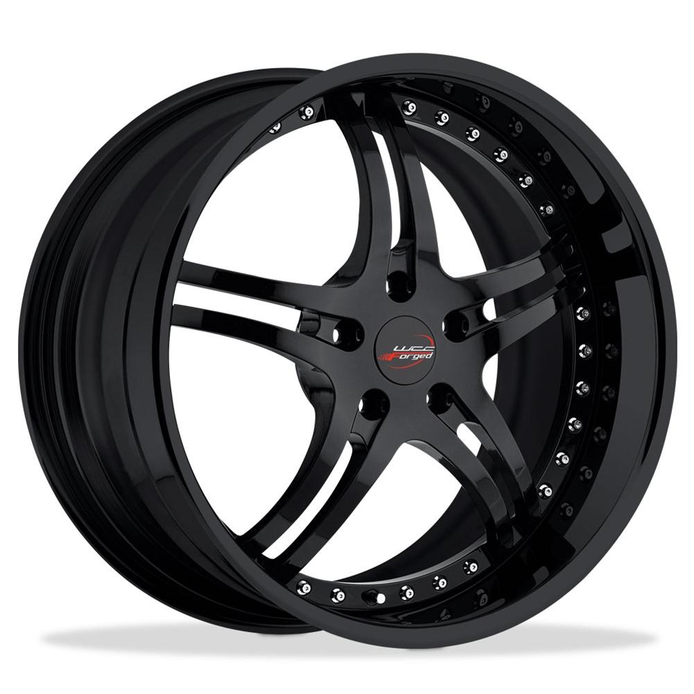 Corvette Custom Wheels - WCC 946 EXT-R Forged Series : Gloss Black