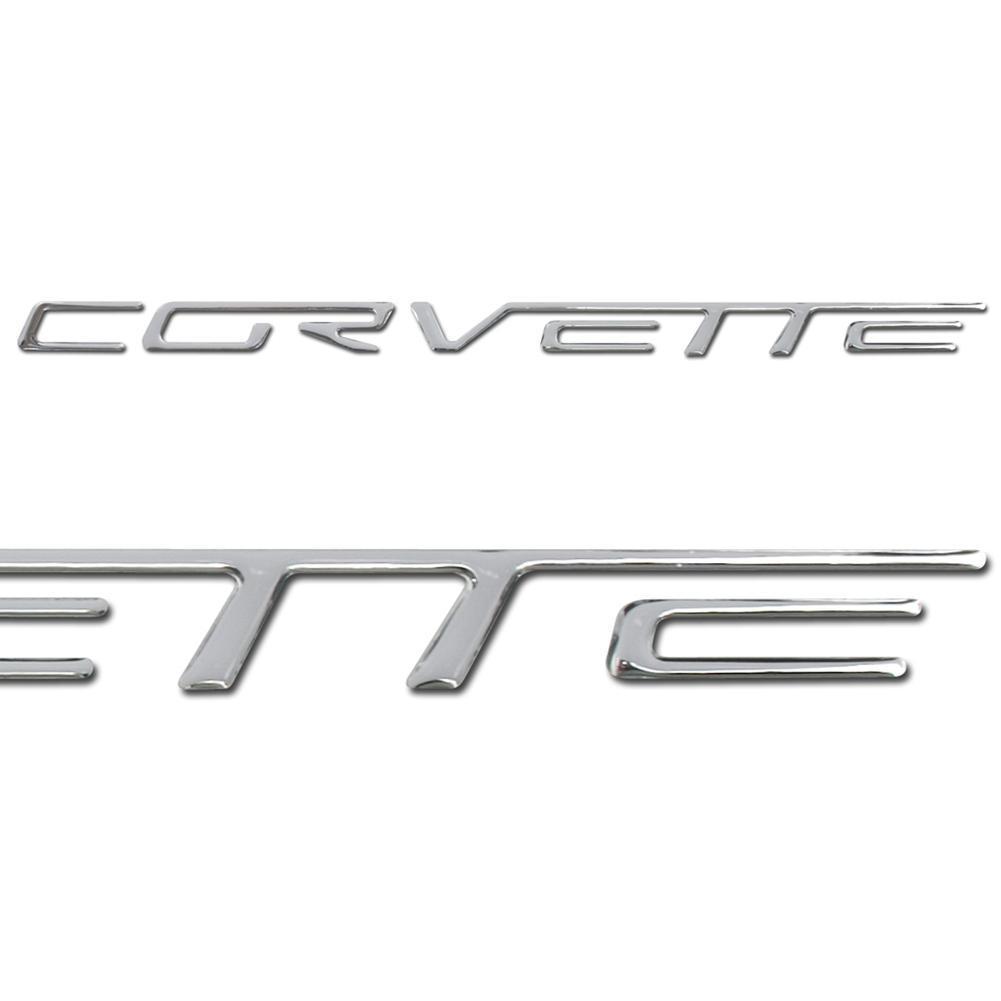 Corvette Domed Fuel Rail Insert/Decals (Set) : 2005-2013 C6 LS2