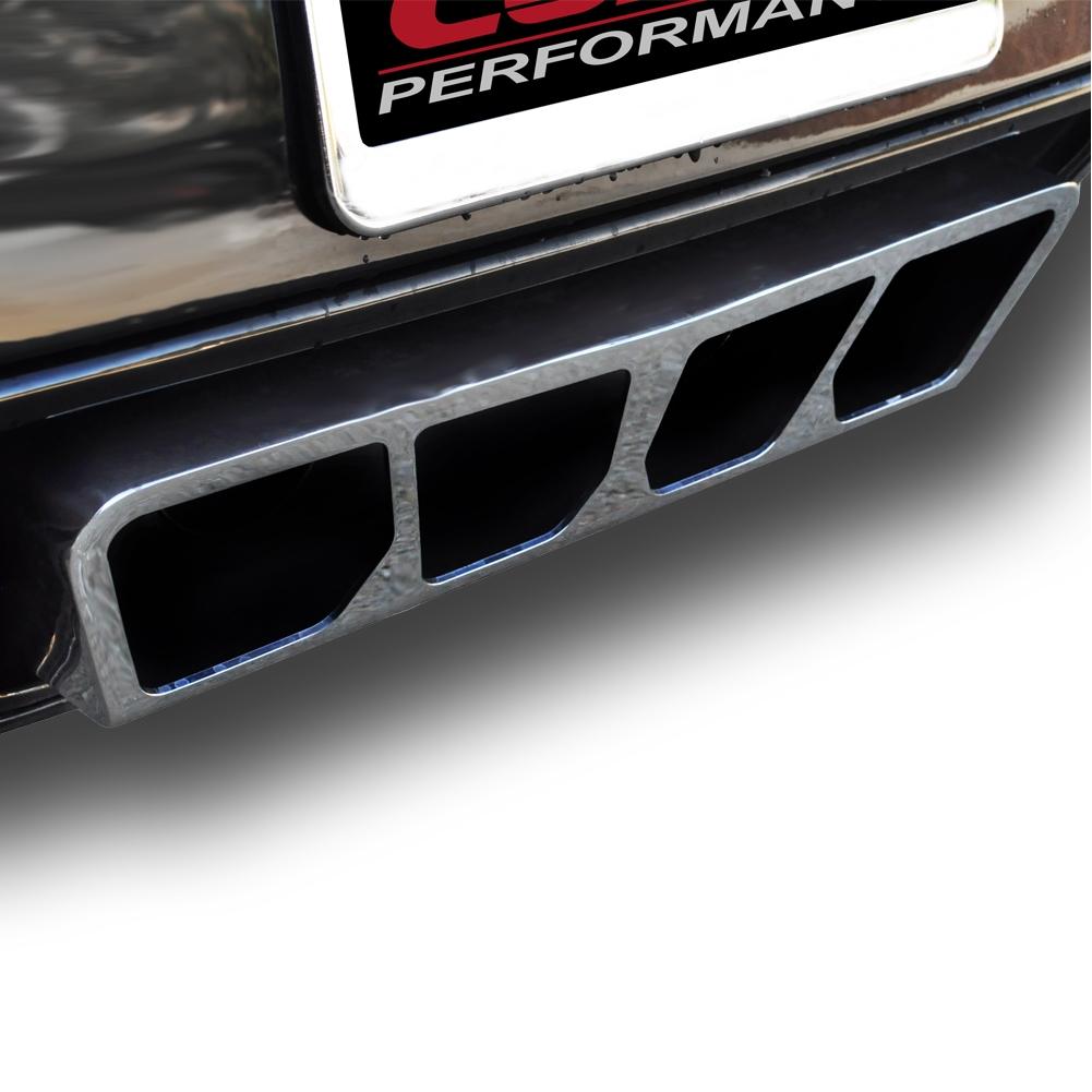 Corvette Exhaust - CORSA SPORT Valve-Back Performance Exhaust System - Polished Poly Tip : C7 Stingray