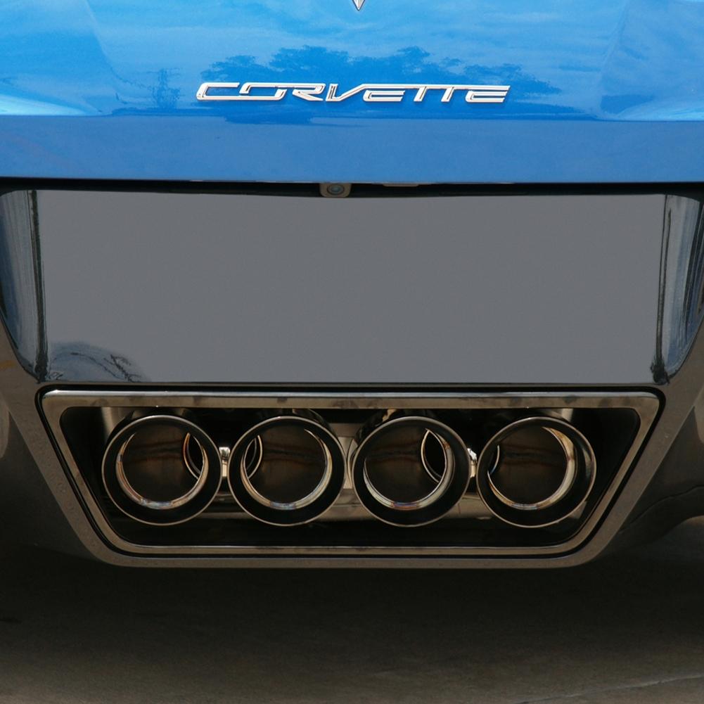 Corvette Exhaust - CORSA SPORT Valve-Back Performance Exhaust System - Quad 4.50" Black Round Tips : C7 Stingray, Z51