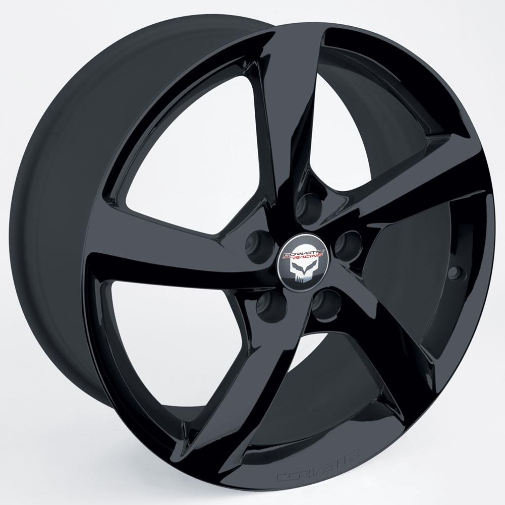 Corvette GM 5-Spoke - Black Wheel Exchange : C7 Stingray
