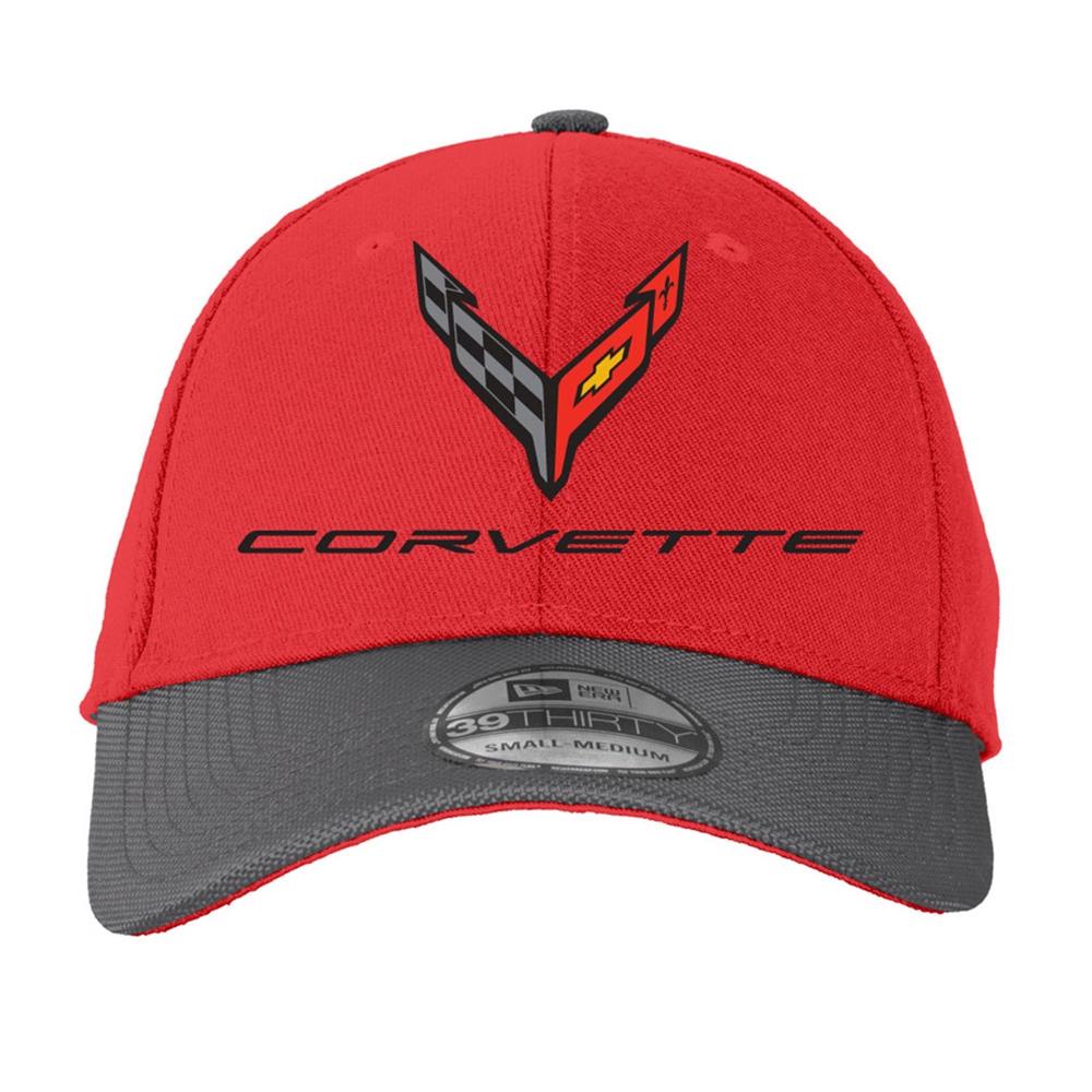 Corvette Next Generation Flexfit Ballastic Hat - Red