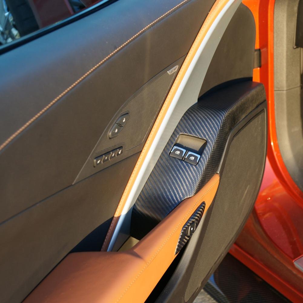 Corvette Power Window Bezel - Carbon Fiber : C7 Z06