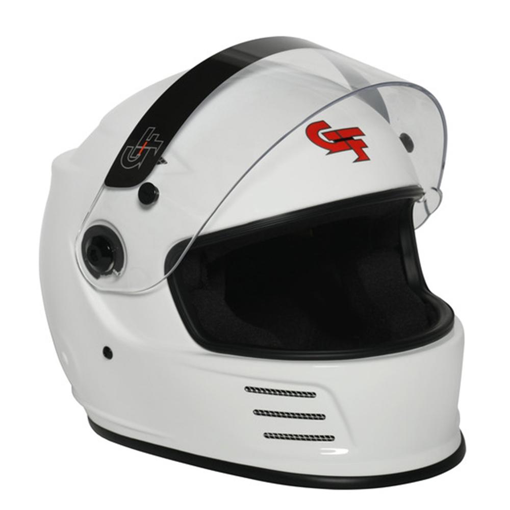 Corvette REVO Full Face SA2015 Helmet - G-Force Racing : White