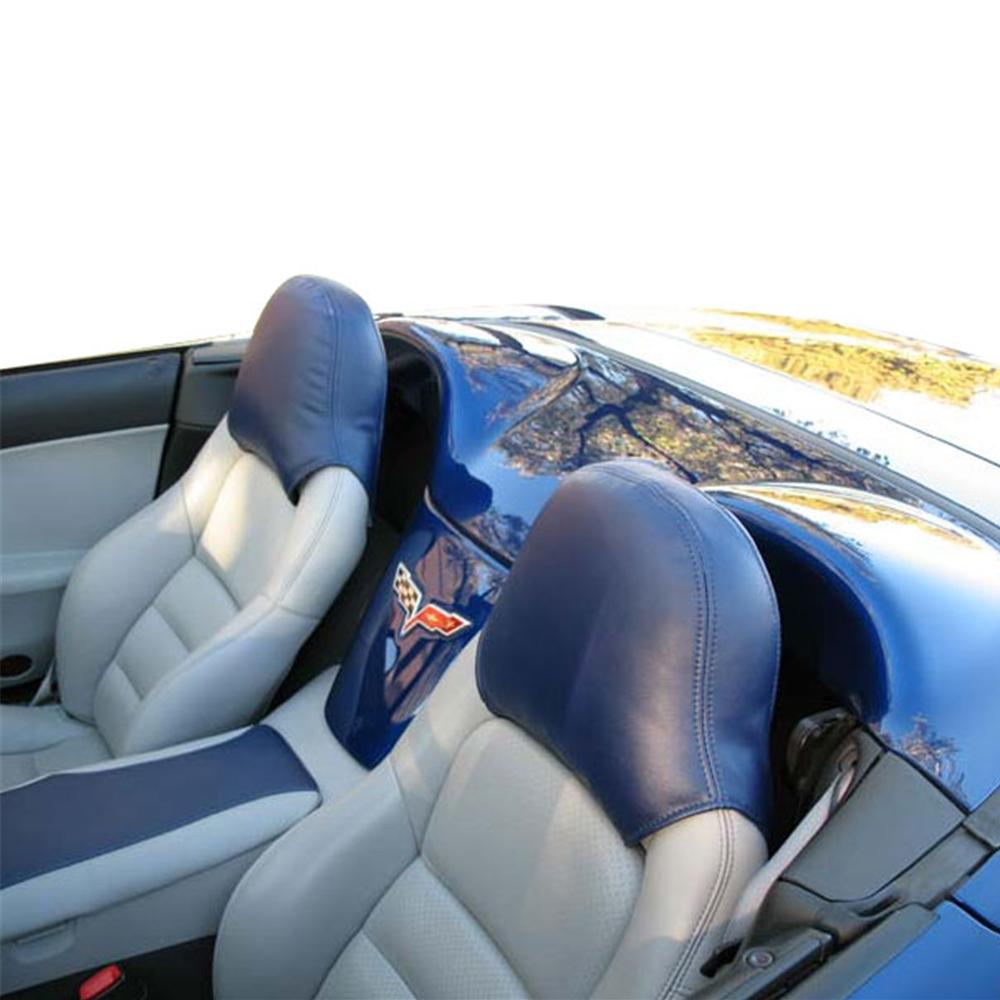 Corvette SpeedLingerie Head Rest Covers : 2005-2011 C6, Z06, Grand Sport, ZR1