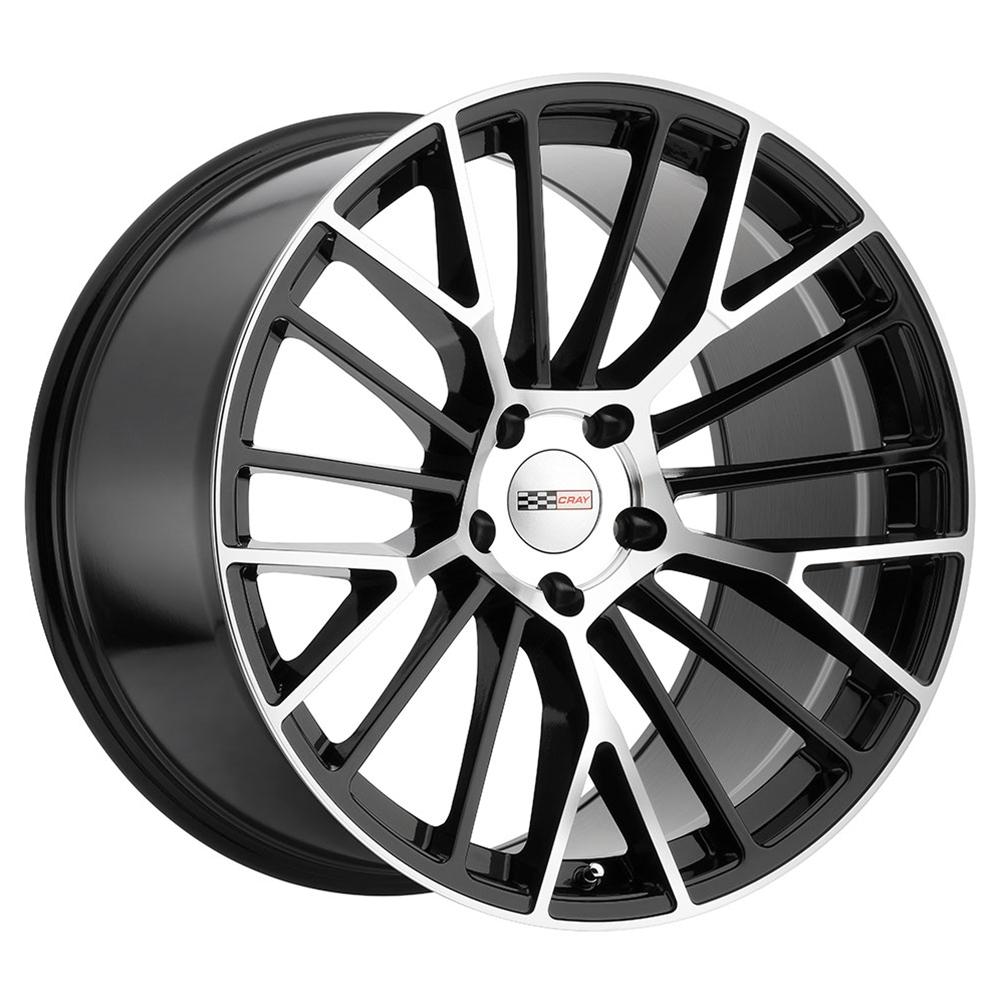 Corvette Wheels - Cray Astoria (Set) : Gloss Black with Mirror Face