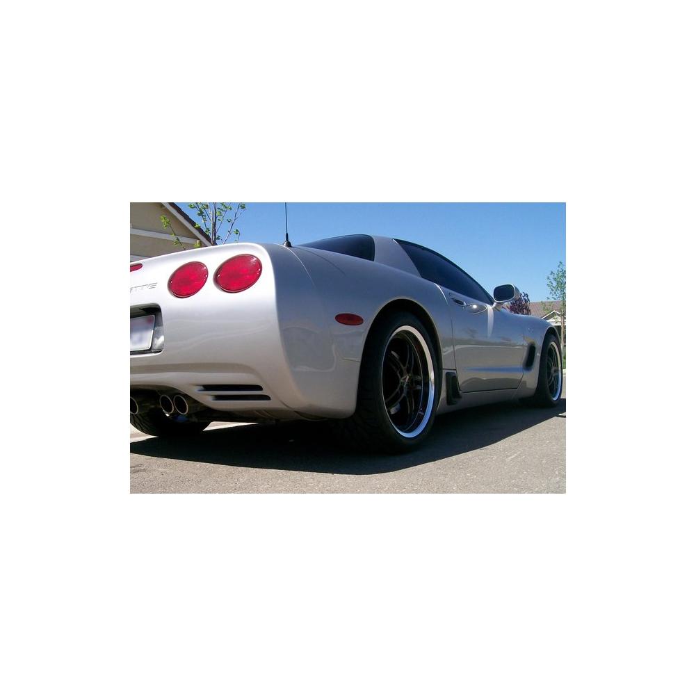 Corvette Wheels - Cray Scorpion : Black with Machined Lip