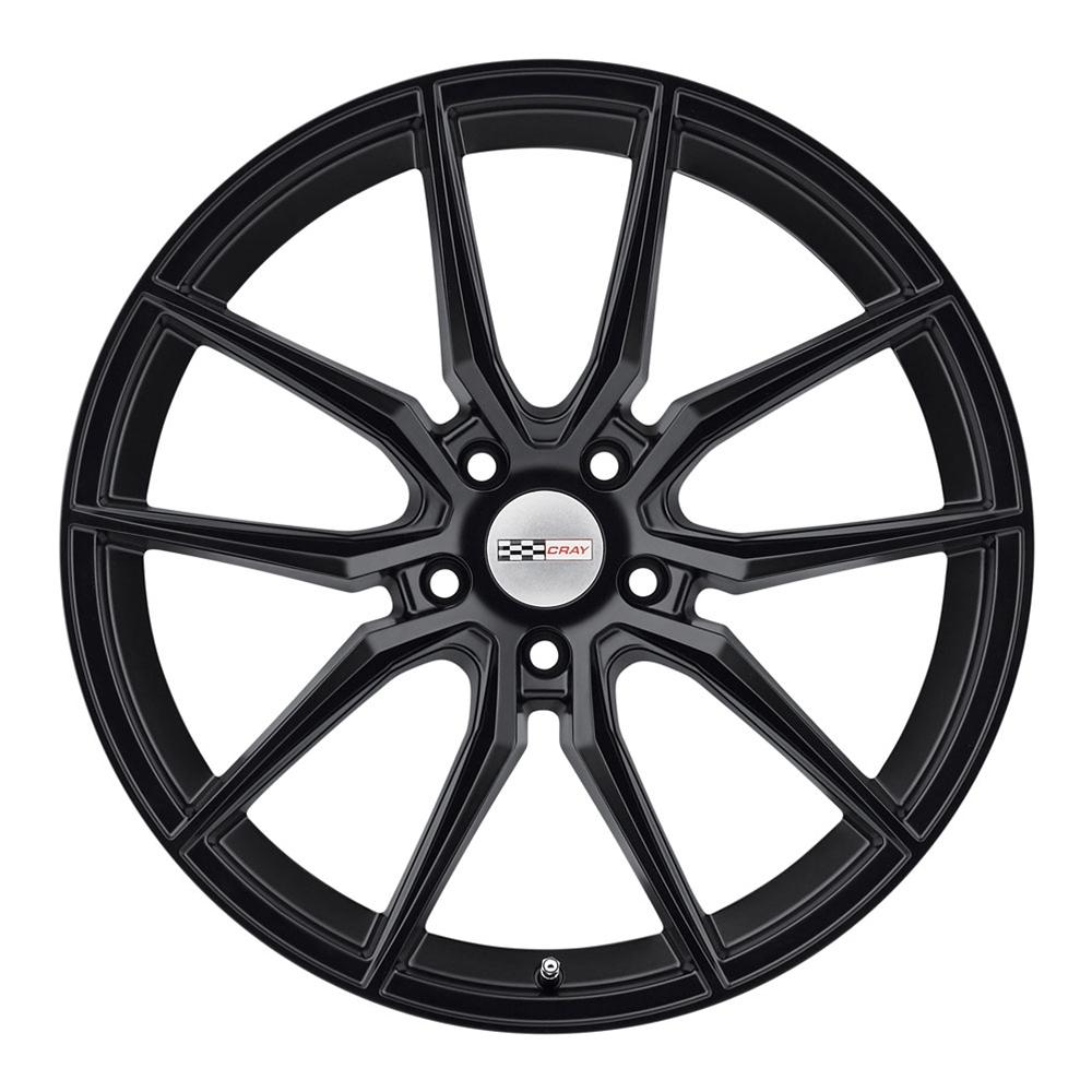Corvette Wheels (Set) - Cray Spider - Matte Black