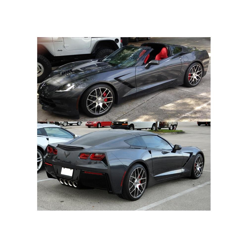 Corvette Wheels - TSW Nurburgring (Set) : Gunmetal with Machined Face