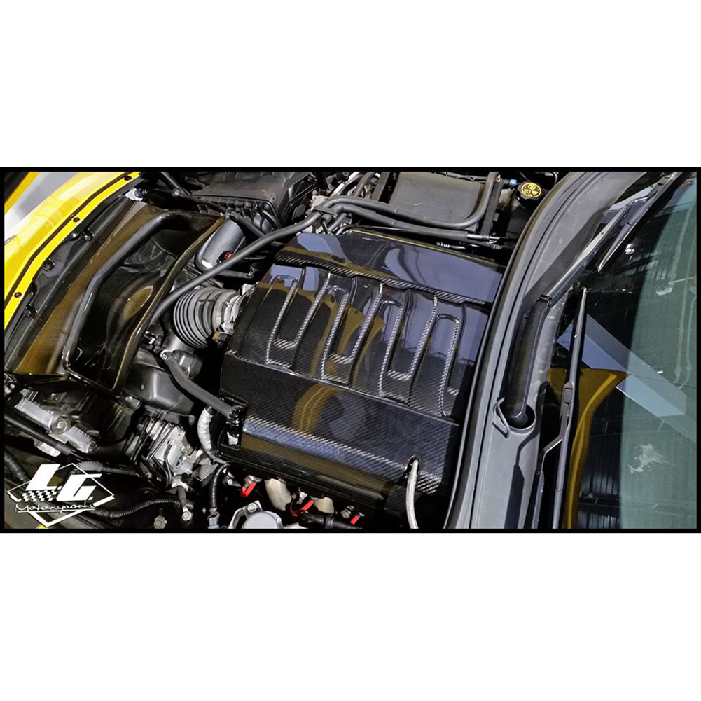 Stingray Carbon Fiber Ignition Covers : C7 Stingray LT1 2014-2019