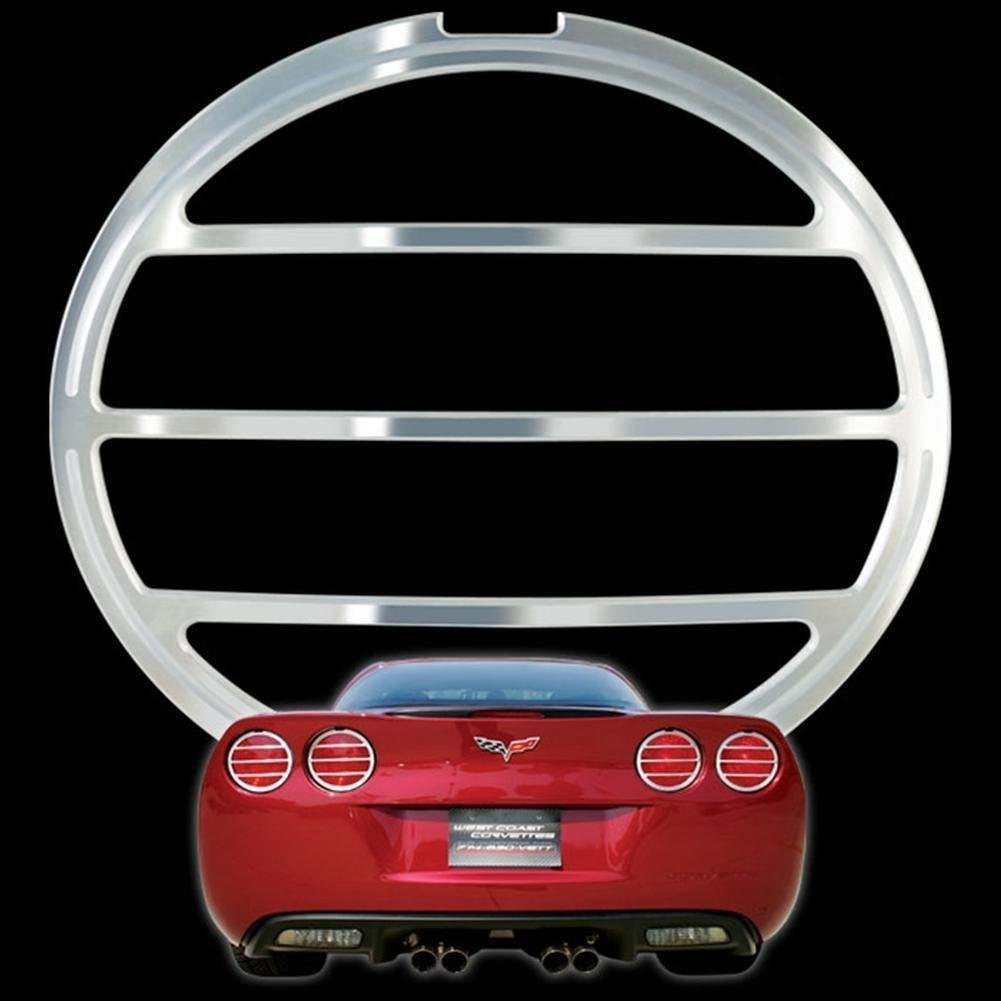 2005-2013 C6 Corvette Cross Bars Taillight Bezels