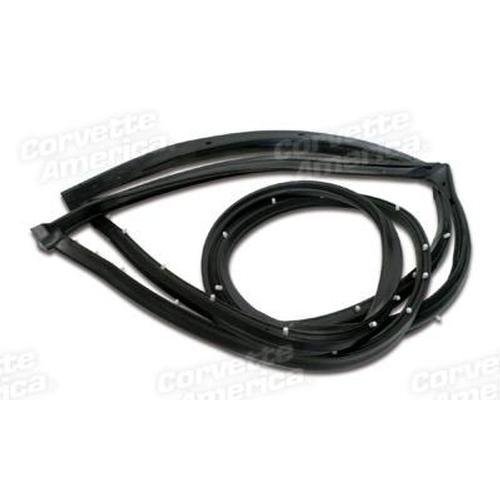 Corvette Weatherstrip. T-Tops - 68-69 Replacement - 1977 Early - Import: 1970-1977