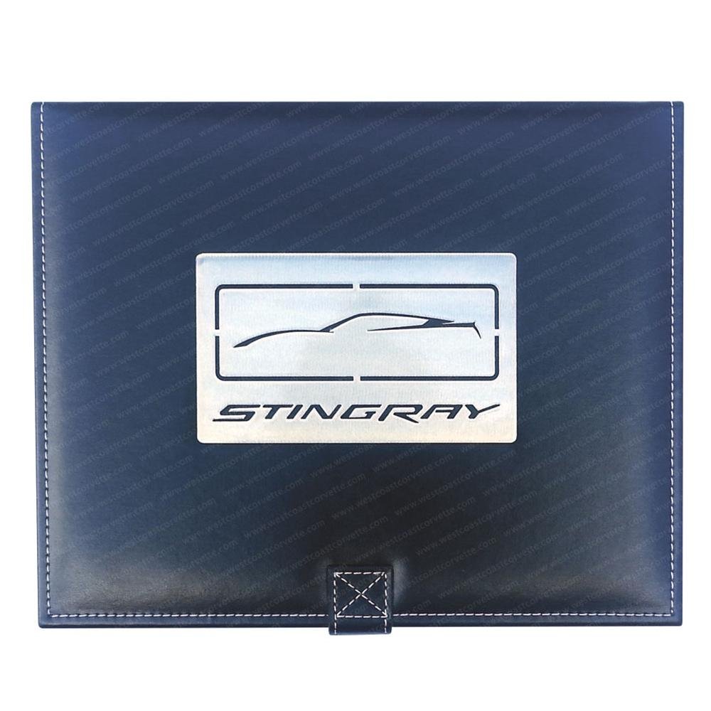 Corvette Stingray Jewelry Box w/Brushed Stainless Steel Emblem : C7 Stingray, Z51