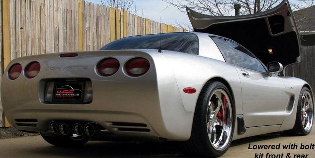 Corvette Lowering Package - Front and Rear : 1997-2004 C5 & C5 Z06