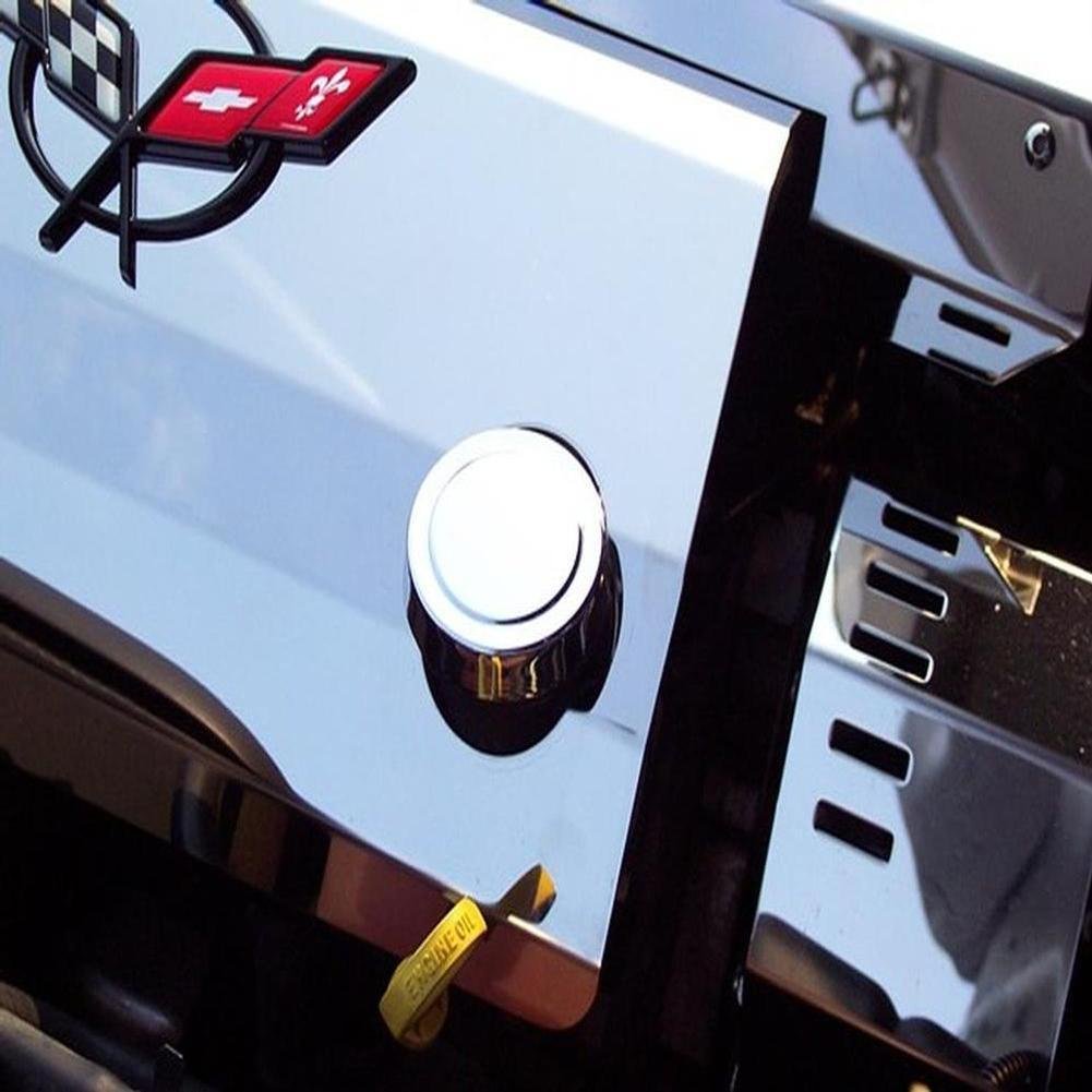 Corvette Oil Fill Cap Cover - Chrome : 1997-2013 C5 & C6 all