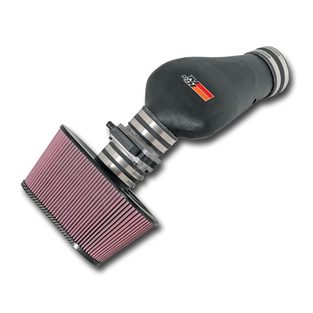Twin Air Intake Kit For 2001-2004 Chevy Corvette C5 5.7L V8 – K&N Filters RU-3130, Aluminum Pipes