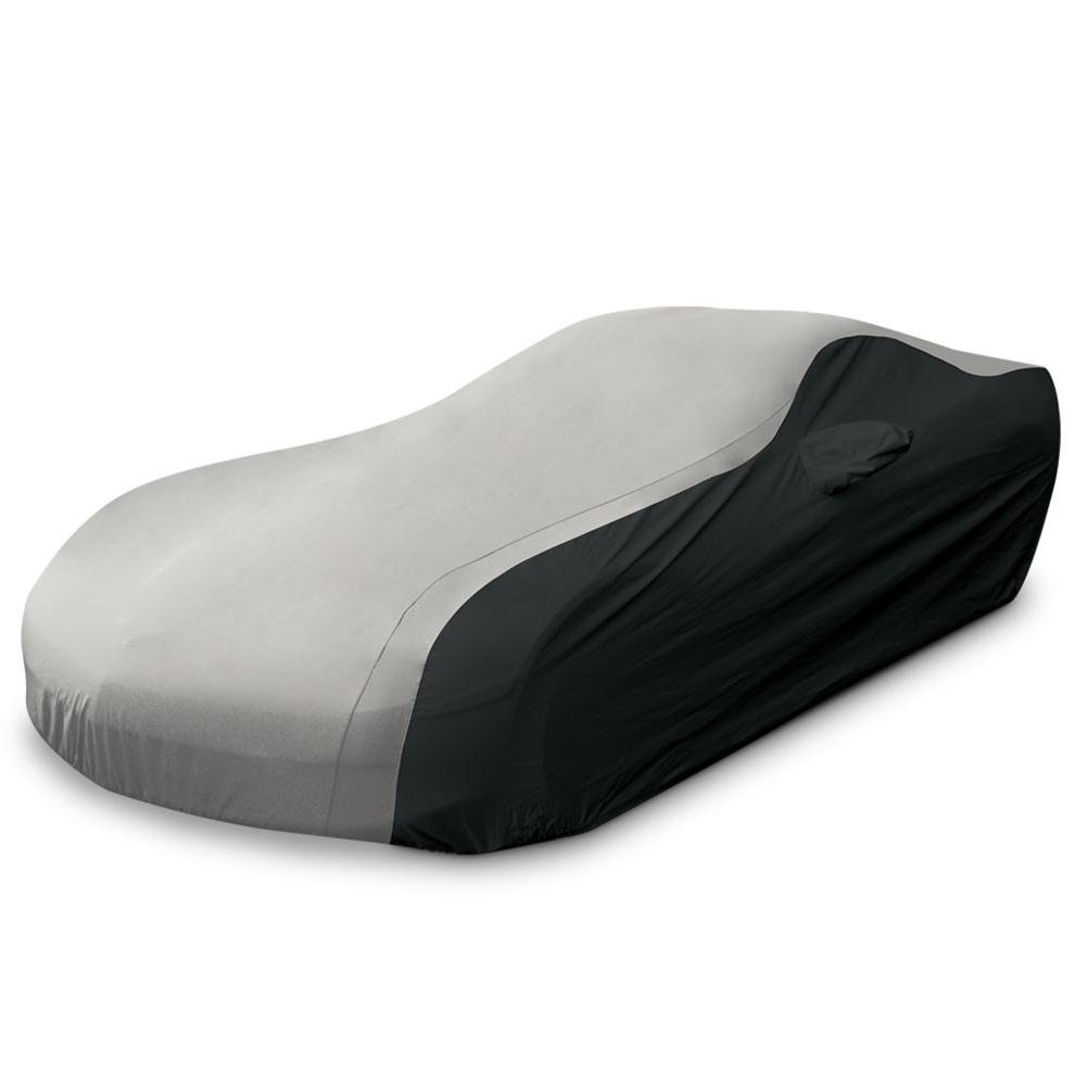 Corvette Ultraguard Plus Car Cover - Indoor/Outdoor Protection : Gray/Black - 1997-2004 C5 & Z06
