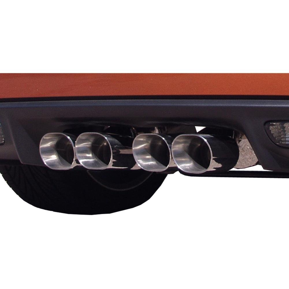 Corvette Exhaust System - B&B Fusion with 4.5" Quad Oval Tips : 2009-2013 C6 Conversion for Non-NPP Equipped