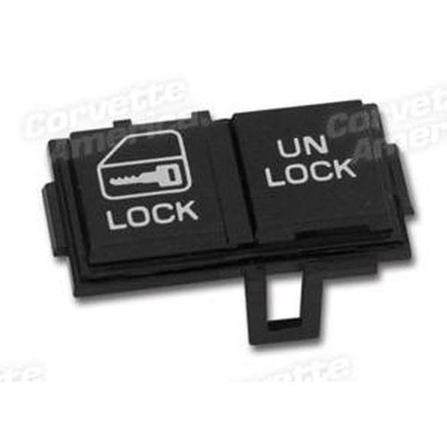 Corvette Power Door Lock Switch. LH: 1984-1985