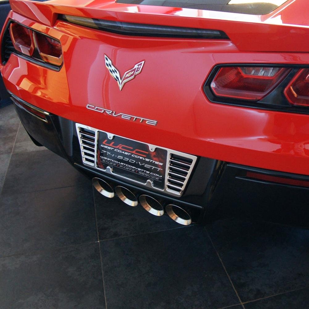 C7 Corvette Stingray License Plate Frame
